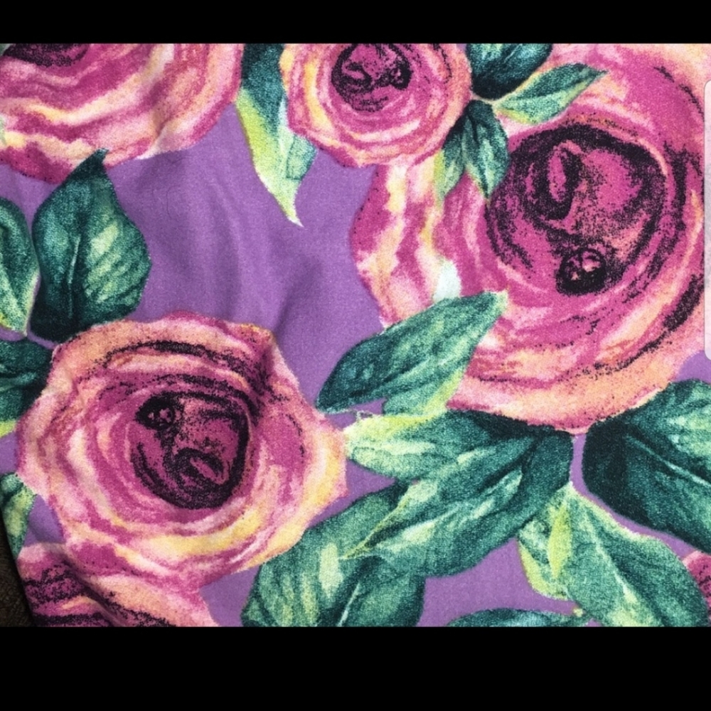 Large Agnes & Dora Floral Leggings